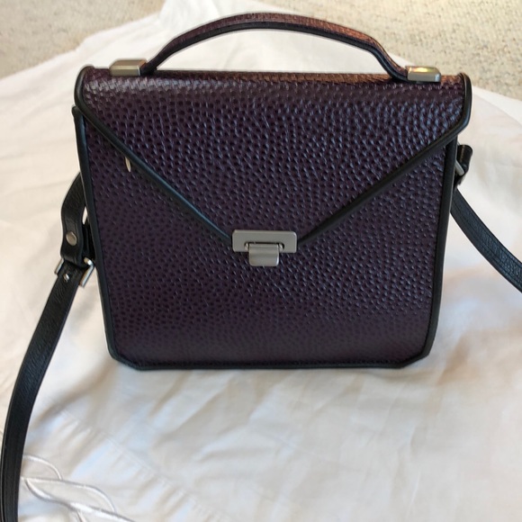 Roche Leather Handbags - Beautiful deep purple pebbled leather purse